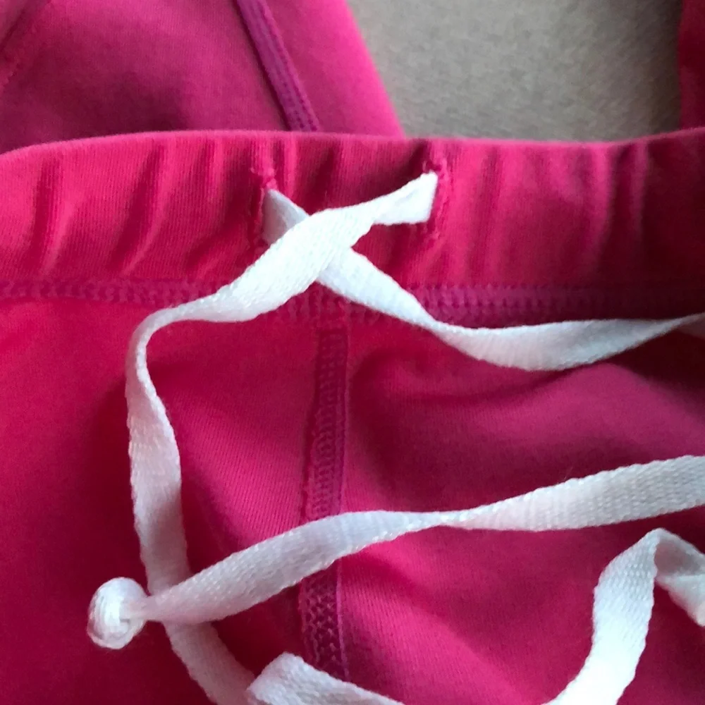 Nike Dri - Fit Pink‎ Drawstring Cropped Leggings M